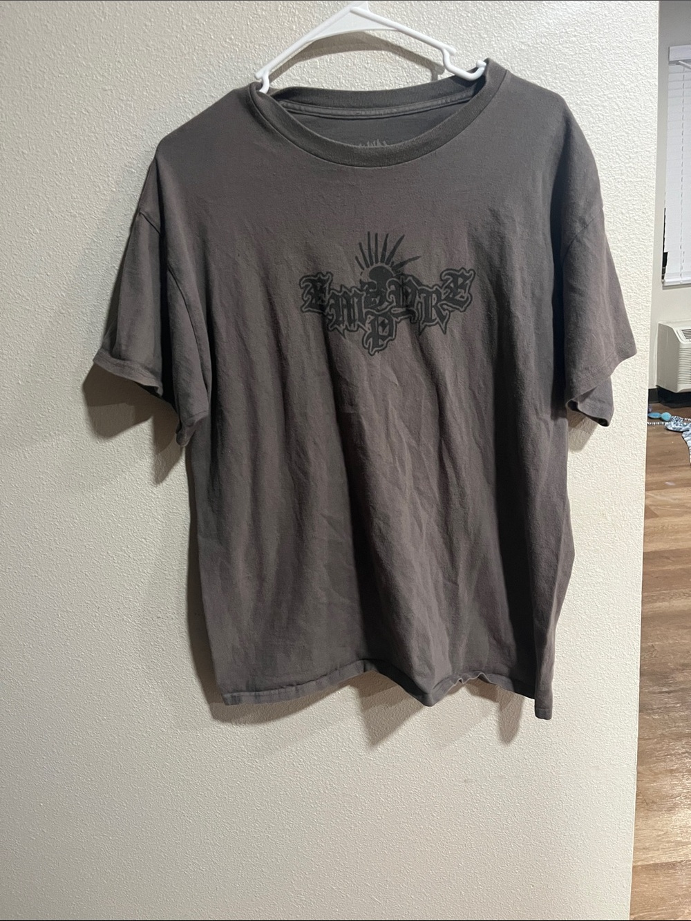 Empyre Charcoal Gray Short-Sleeve Graphic Tee